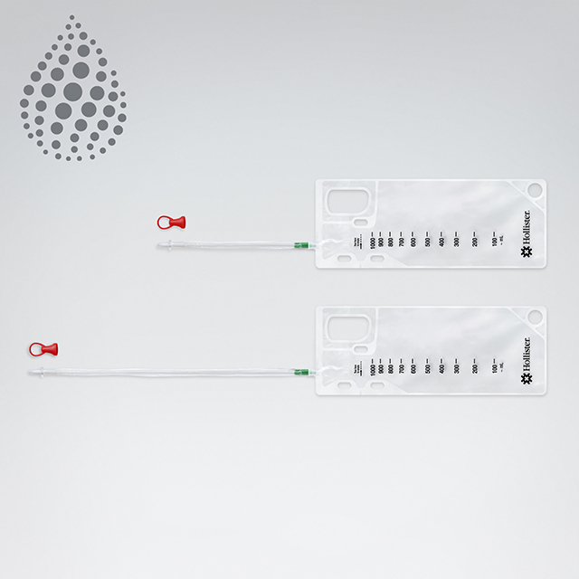 VaPro Plus™ berøringsfritt intermitterende kateter med integrert pose 